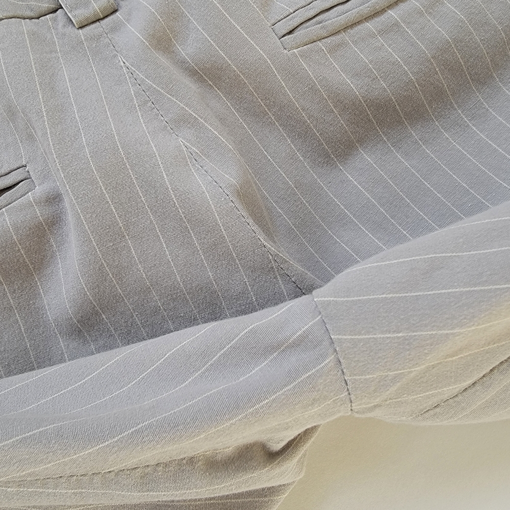 Alice + Olivia Pinstripe Career Trousers - Picture 7 of 13